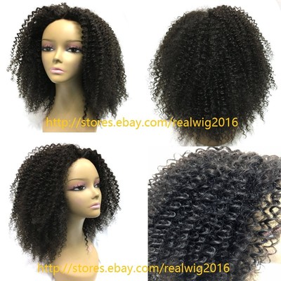 afro curly lace front wigs